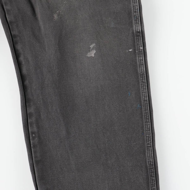 Dickies Duck Painter Pants Men's W34 equivalent cotton black type Vintage Second Hand