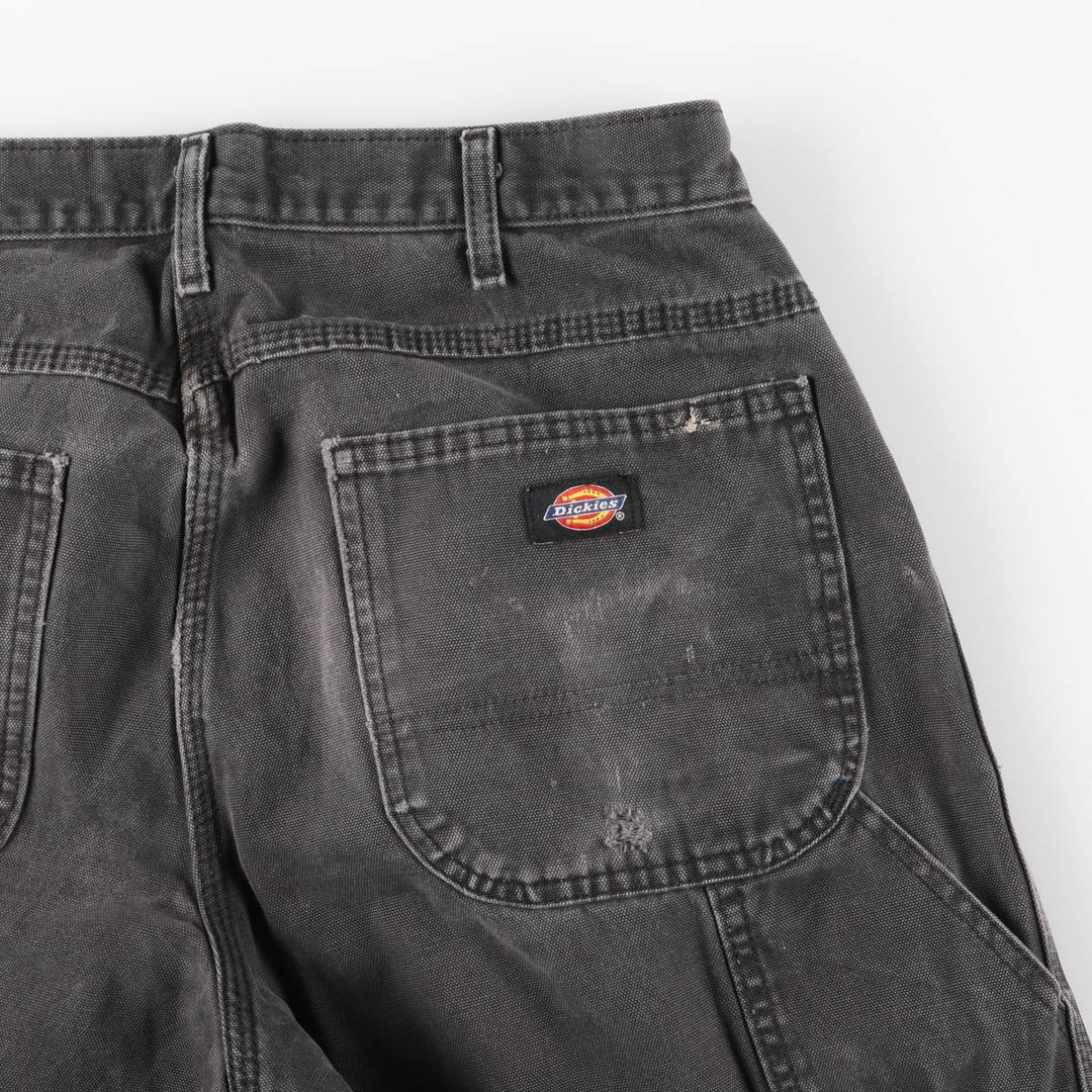 Dickies Duck Painter Pants Men's W34 equivalent cotton black type Vintage Second Hand