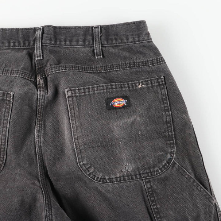 Dickies Duck Painter Pants Men's W34 equivalent cotton black type Vintage Second Hand