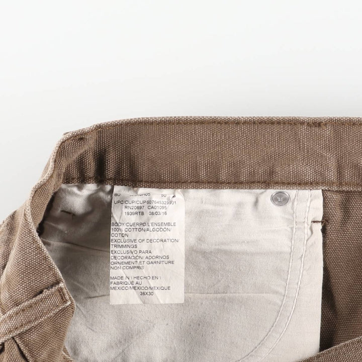 Dickies Duck Painter Pants Men's W35 equivalent cotton brown type Vintage Second Hand