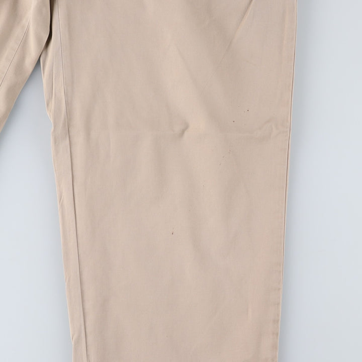 Ralph Lauren POLO by Ralph Lauren HAMMOND PANT, two-pleat chino pants, men's size W30. cotton Beige type Vintage Second Hand