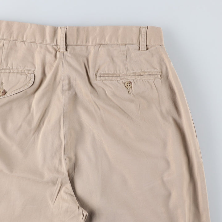 Ralph Lauren POLO by Ralph Lauren HAMMOND PANT, two-pleat chino pants, men's size W30. cotton Beige type Vintage Second Hand