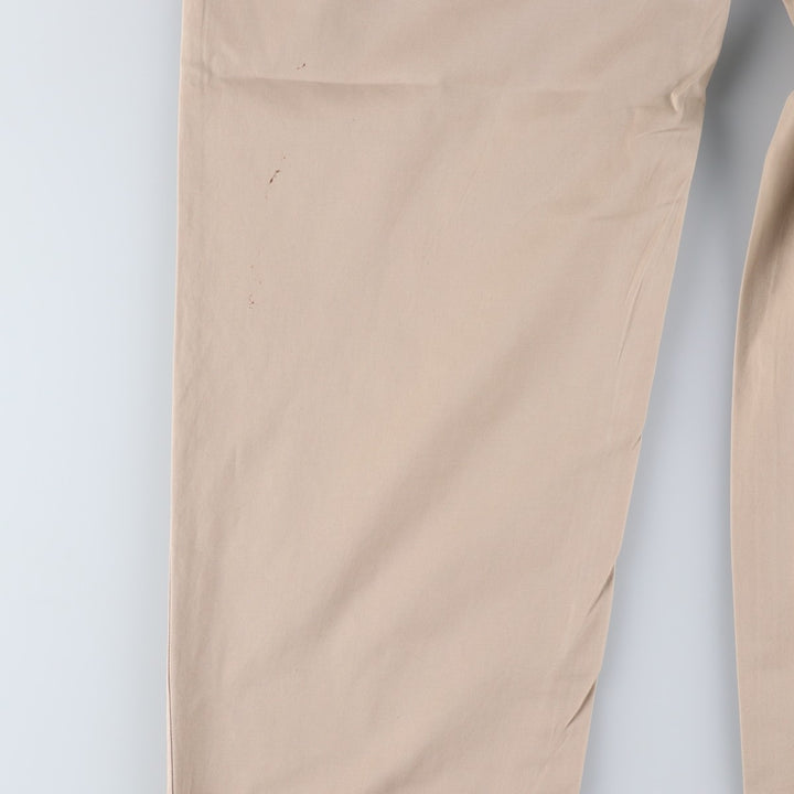 Ralph Lauren POLO by Ralph Lauren HAMMOND PANT, two-pleat chino pants, men's size W30. cotton Beige type Vintage Second Hand