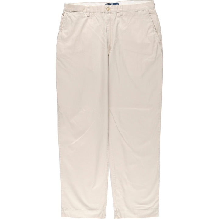 Ralph Lauren POLO by Ralph Lauren PROSPECT PANT chino pants, men's size W30 cotton ivory Vintage Second Hand