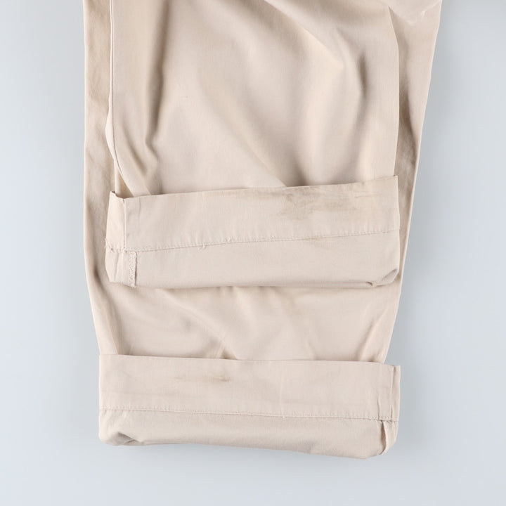 Ralph Lauren POLO by Ralph Lauren PROSPECT PANT chino pants, men's size W30 cotton ivory Vintage Second Hand