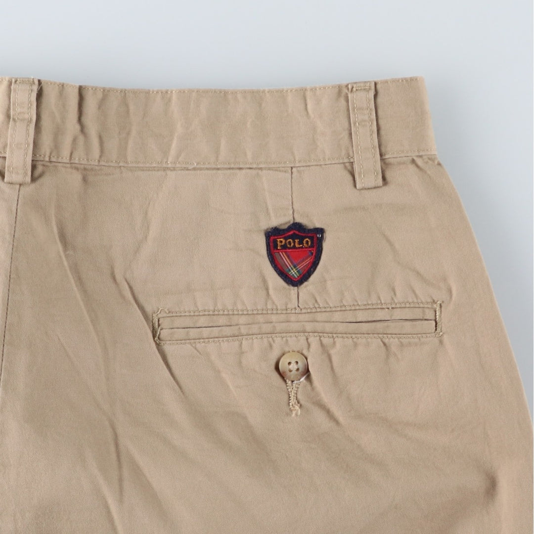 Ralph Lauren POLO GOLF Polo Golf Two-pleat Chino Pants for Men, Size W32 cotton Beige type Vintage Second Hand