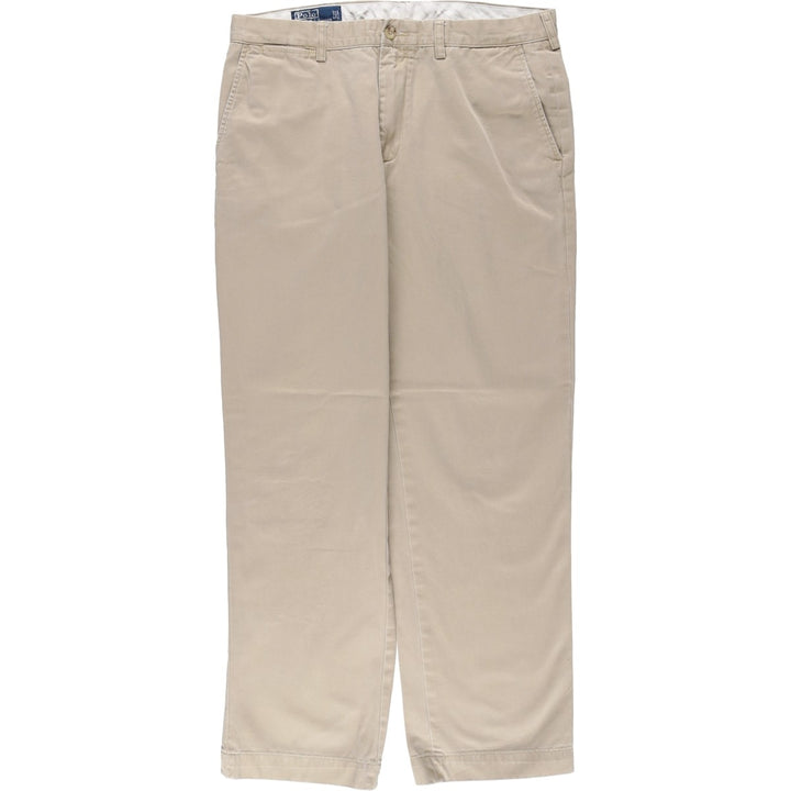 Ralph Lauren POLO by Ralph Lauren PRESTON PANT Chino pants for men, equivalent to w34 cotton Beige type Vintage Second Hand