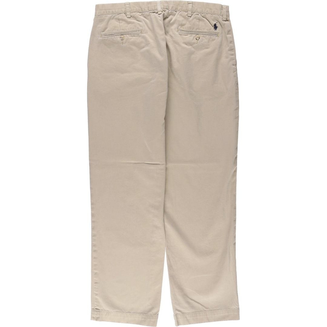 Ralph Lauren POLO by Ralph Lauren PRESTON PANT Chino pants for men, equivalent to w34 cotton Beige type Vintage Second Hand