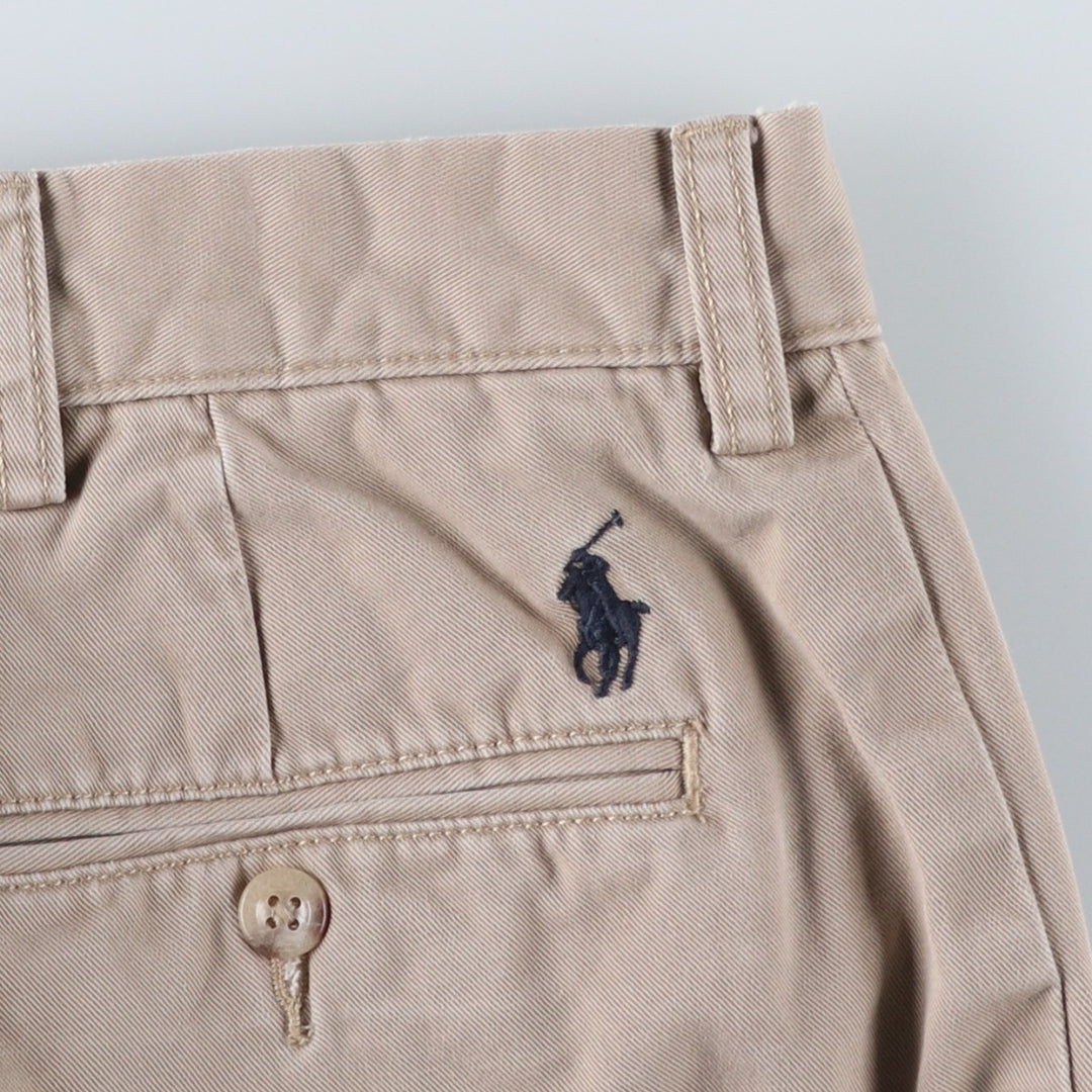 Ralph Lauren POLO by Ralph Lauren PRESTON PANT Chino pants for men, equivalent to w34 cotton Beige type Vintage Second Hand