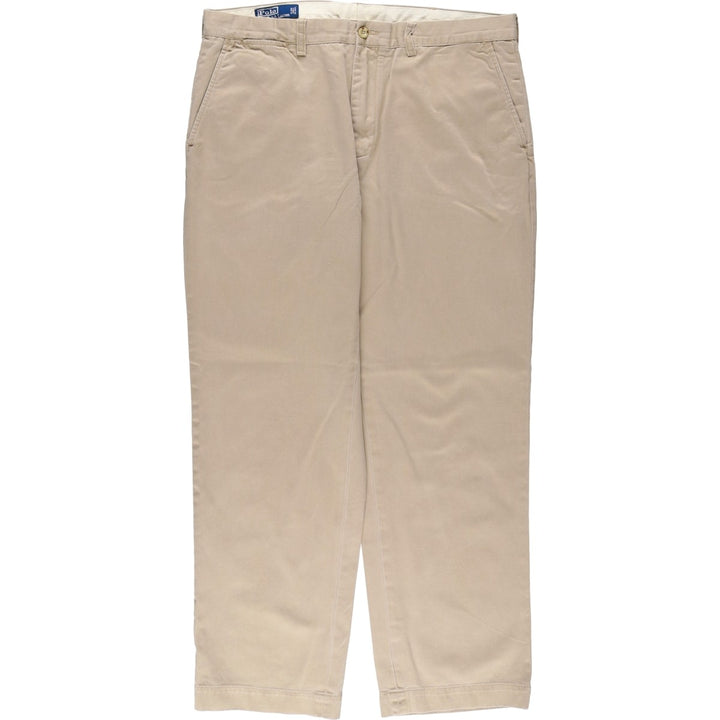 Ralph Lauren POLO by Ralph Lauren PRESTON PANT Chino pants for men, equivalent to w37 cotton Beige type Vintage Second Hand