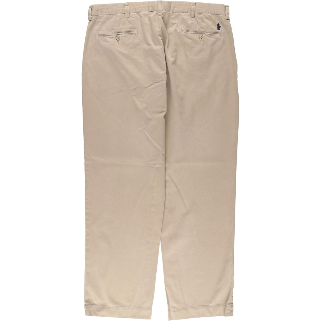 Ralph Lauren POLO by Ralph Lauren PRESTON PANT Chino pants for men, equivalent to w37 cotton Beige type Vintage Second Hand