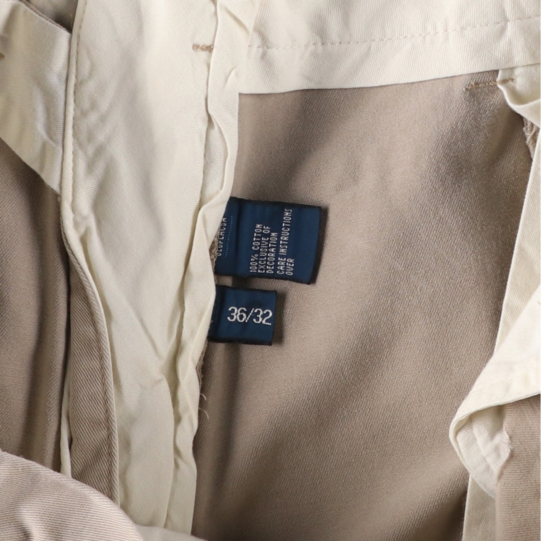 Ralph Lauren POLO by Ralph Lauren PRESTON PANT Chino pants for men, equivalent to w37 cotton Beige type Vintage Second Hand