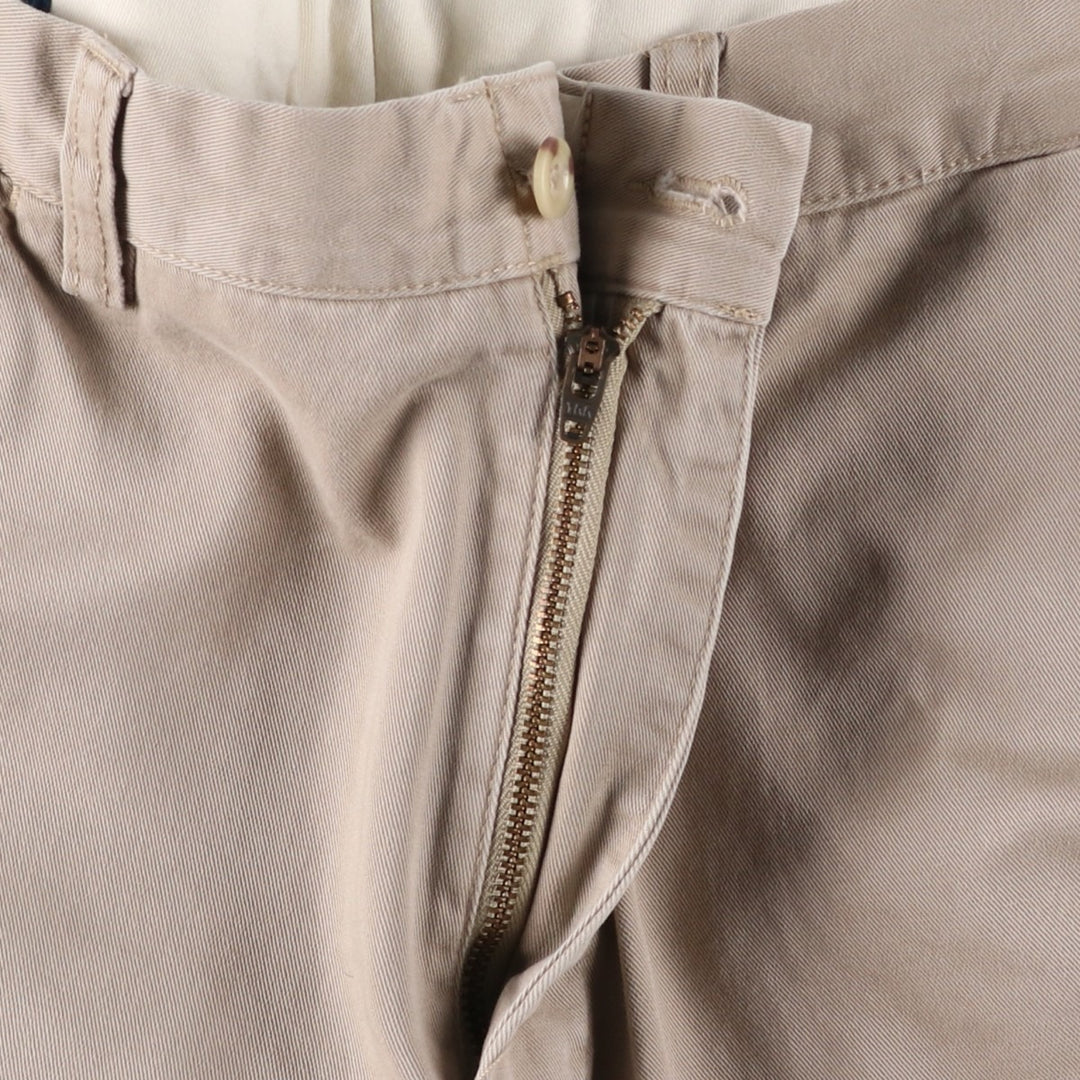 Ralph Lauren POLO by Ralph Lauren PRESTON PANT Chino pants for men, equivalent to w37 cotton Beige type Vintage Second Hand