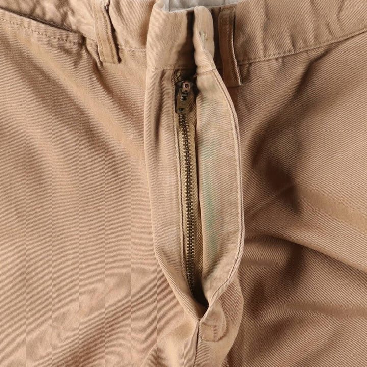 Ralph Lauren POLO by Ralph Lauren PROSPECT PANT Chino pants for men, equivalent to w34 cotton beige type brown Vintage Second Hand