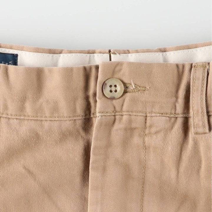 Ralph Lauren POLO by Ralph Lauren PROSPECT PANT Chino pants for men, equivalent to w34 cotton beige type brown Vintage Second Hand