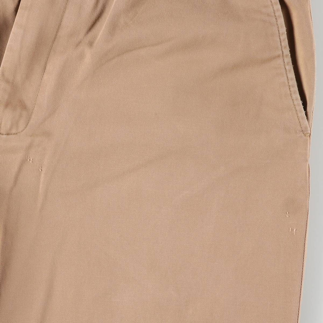 Ralph Lauren POLO by Ralph Lauren PROSPECT PANT Chino pants for men, equivalent to w34 cotton beige type brown Vintage Second Hand