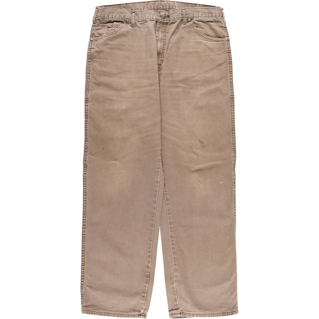 Dickies Duck Painter Pants Men's W37 unclear brown type Vintage Second Hand