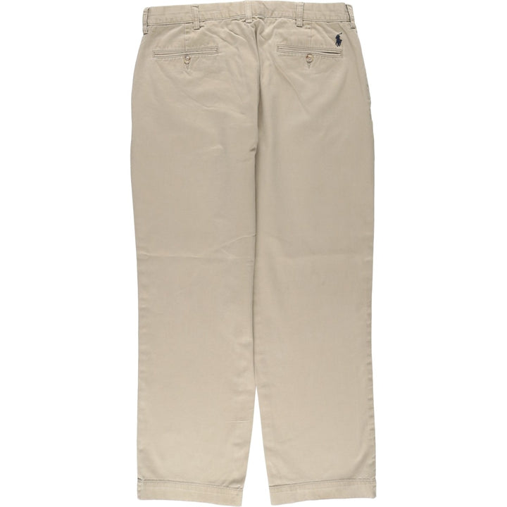 Ralph Lauren POLO by Ralph Lauren PRESTON PANT Chino pants for men, equivalent to w34 cotton Beige type Vintage Second Hand