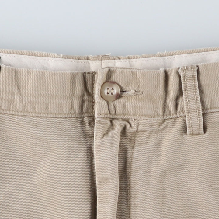 Ralph Lauren POLO by Ralph Lauren PRESTON PANT Chino pants for men, equivalent to w34 cotton Beige type Vintage Second Hand