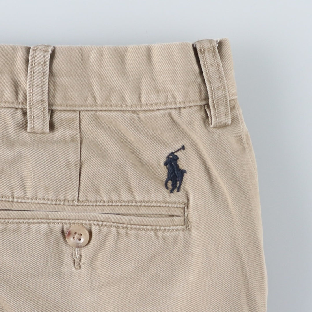 Ralph Lauren POLO by Ralph Lauren PRESTON PANT Chino pants for men, equivalent to w34 cotton Beige type Vintage Second Hand