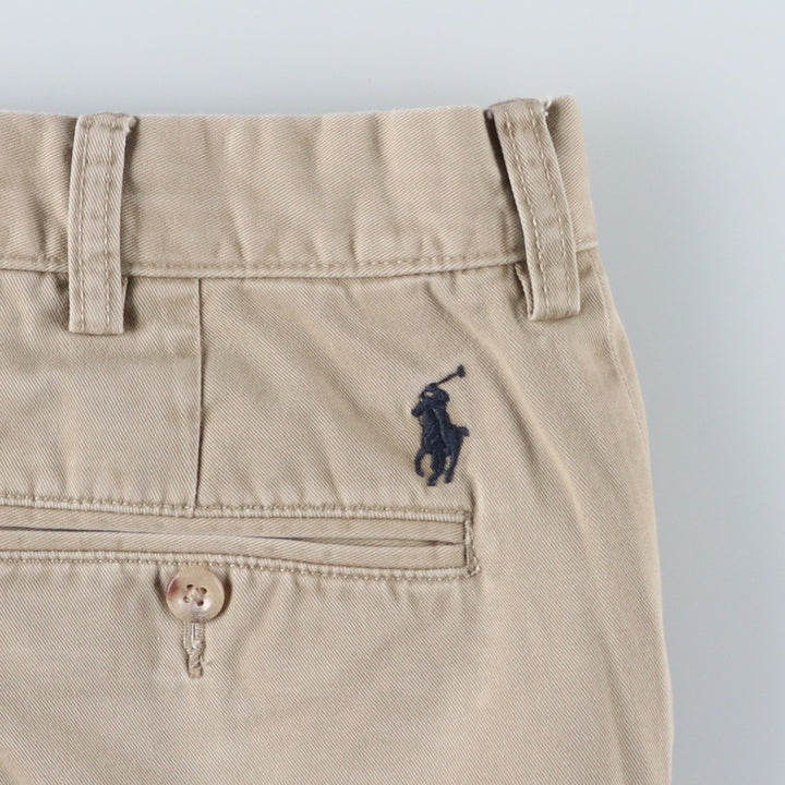Ralph Lauren POLO by Ralph Lauren PRESTON PANT Chino pants for men, equivalent to w34 cotton Beige type Vintage Second Hand