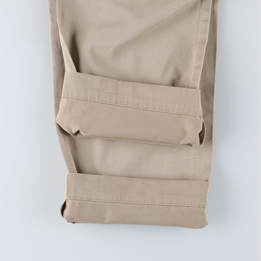 Ralph Lauren POLO by Ralph Lauren PRESTON PANT Chino pants for men, equivalent to w34 cotton Beige type Vintage Second Hand