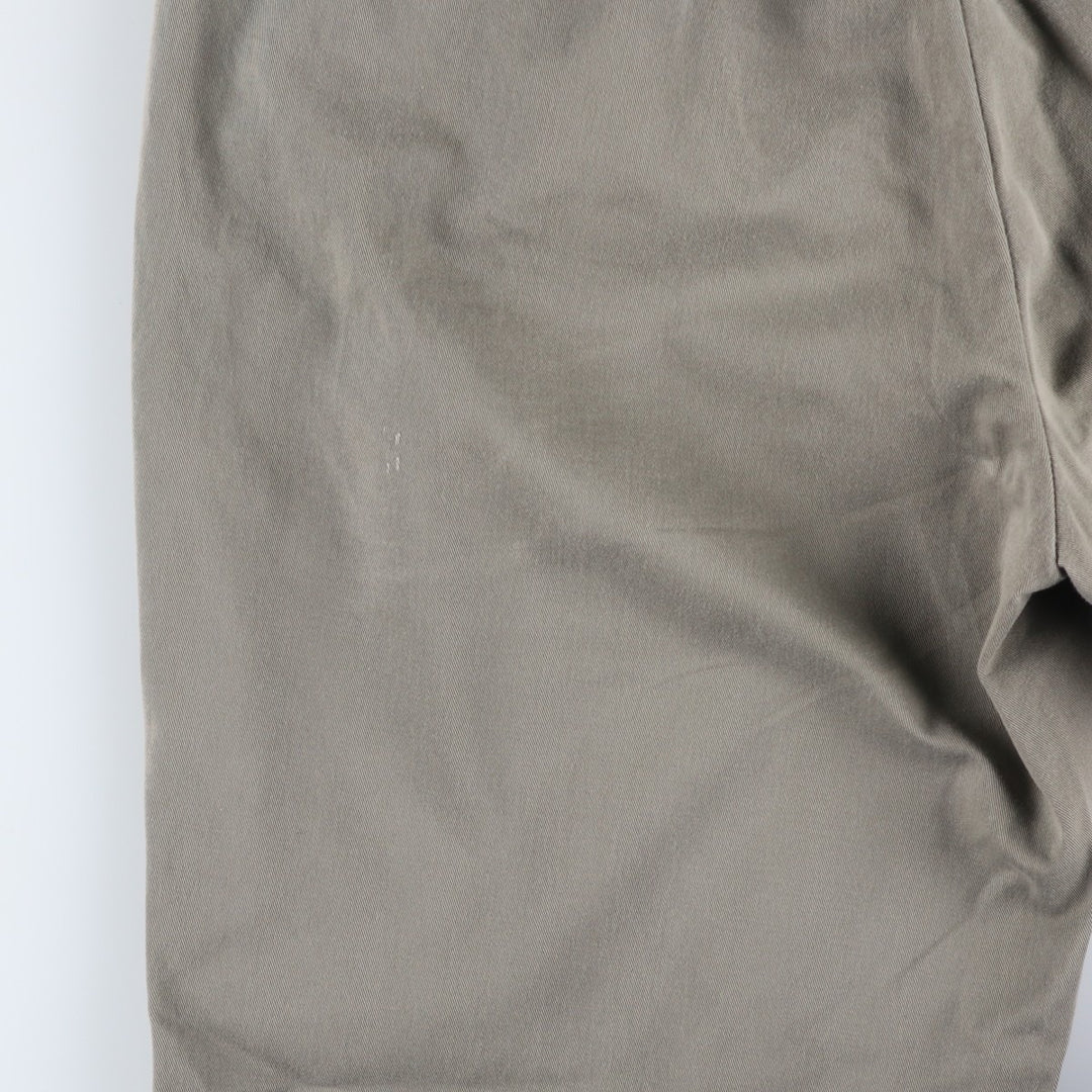 Ralph Lauren POLO by Ralph Lauren ANDREW PANT Two-pleat chino pants for men, equivalent to w36 cotton Khaki type Vintage Second Hand