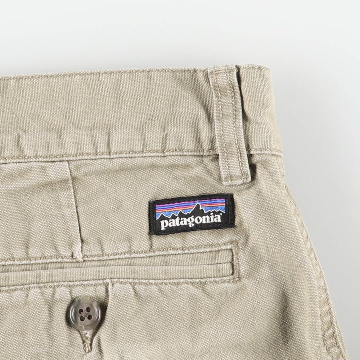 Patagonia Organic Cotton Duck Pants, Men's, Size 34 (56831FA14) Organic cotton Beige type Vintage Second Hand