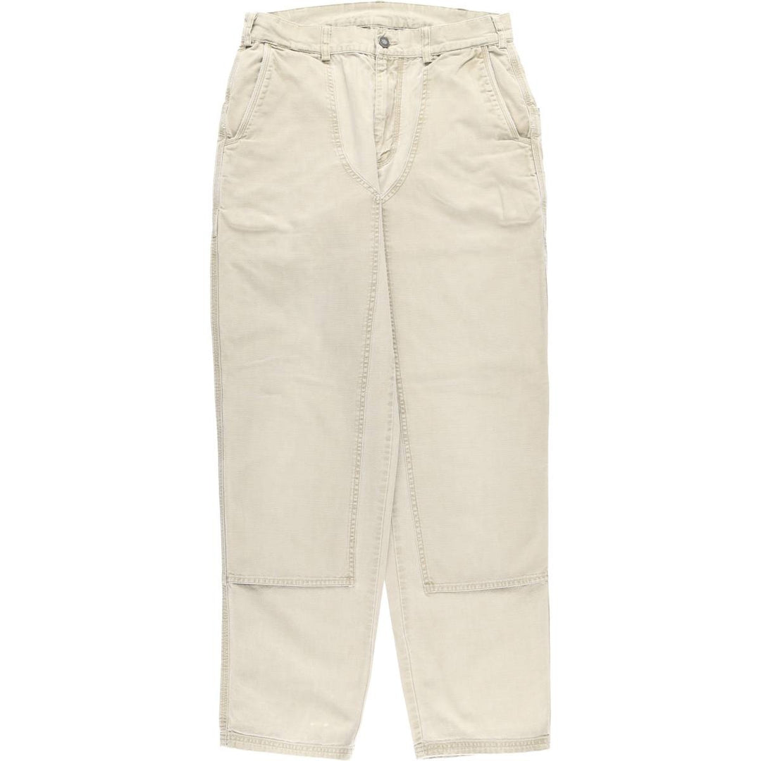 90'S Patagonia STY55513 F6 Double Knee Duck Pants, Men's, Size W31, Vintage cotton Beige type Vintage Second Hand