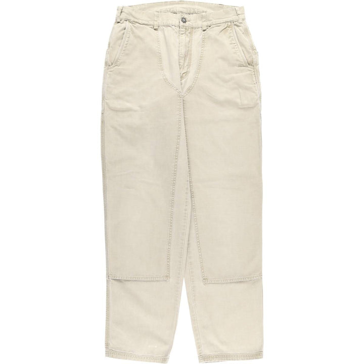 90'S Patagonia STY55513 F6 Double Knee Duck Pants, Men's, Size W31, Vintage cotton Beige type Vintage Second Hand