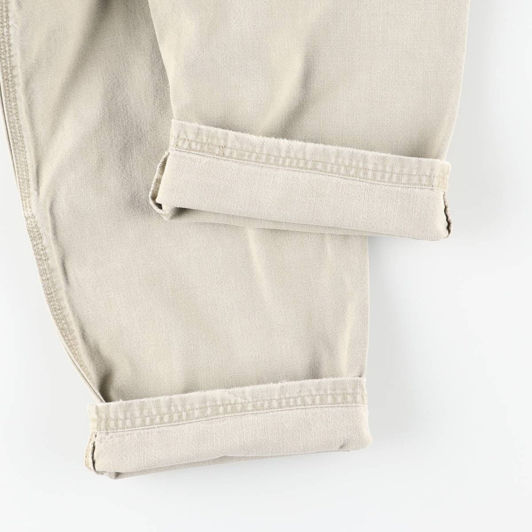 90'S Patagonia STY55513 F6 Double Knee Duck Pants, Men's, Size W31, Vintage cotton Beige type Vintage Second Hand