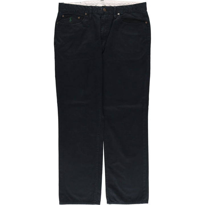 Ralph Lauren Polo RALPH LAUREN Men's Chino Pants, Size W37 cotton black type Vintage Second Hand