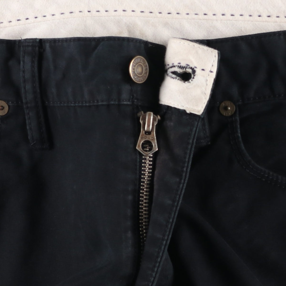 Ralph Lauren Polo RALPH LAUREN Men's Chino Pants, Size W37 cotton black type Vintage Second Hand