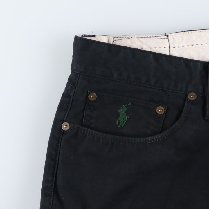 Ralph Lauren Polo RALPH LAUREN Men's Chino Pants, Size W37 cotton black type Vintage Second Hand