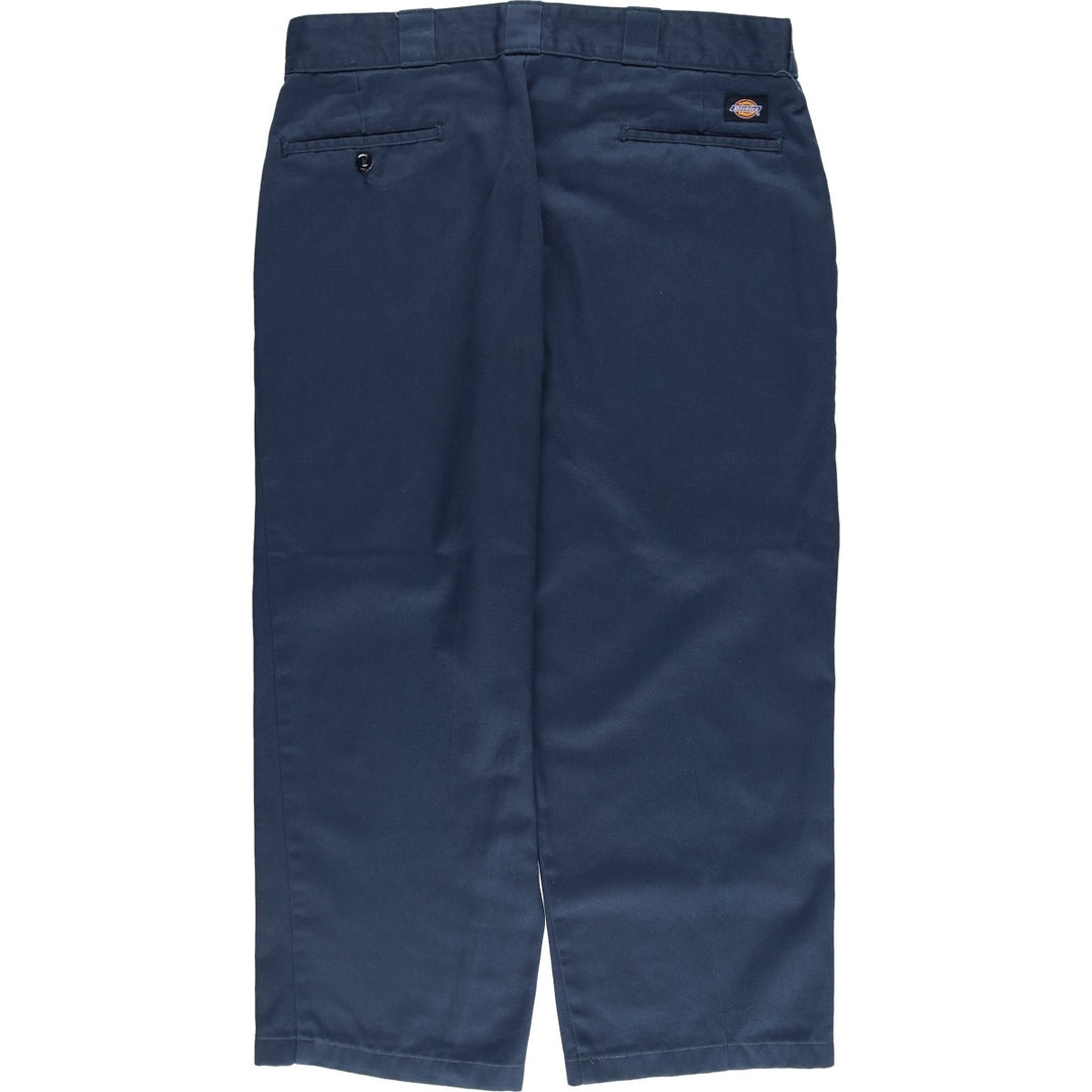 Dickies 874 Work Pants, Men's, Size W34 polyester navy blue type Vintage Second Hand
