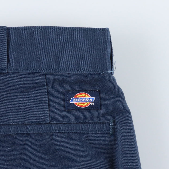 Dickies 874 Work Pants, Men's, Size W34 polyester navy blue type Vintage Second Hand