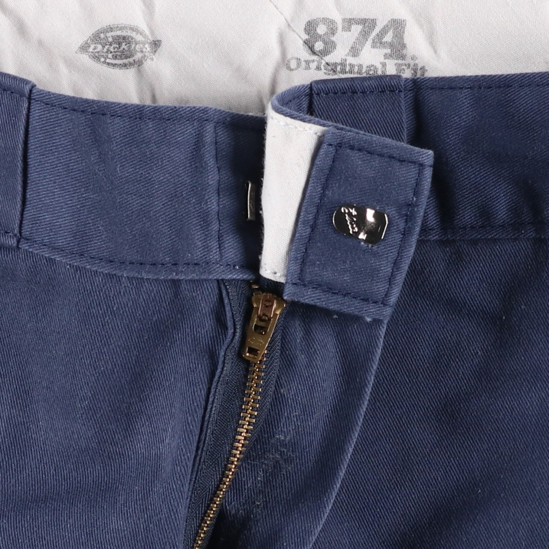 Dickies 874 Original Fit Work Pants for Men, W32 equivalent unclear navy blue type Vintage Second Hand