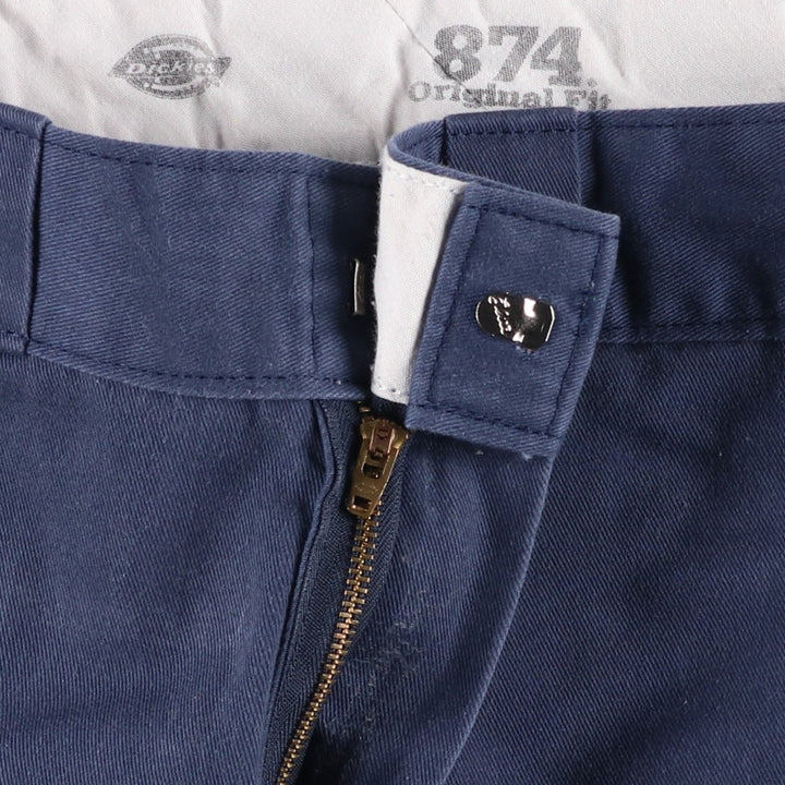 Dickies 874 Original Fit Work Pants for Men, W32 equivalent unclear navy blue type Vintage Second Hand