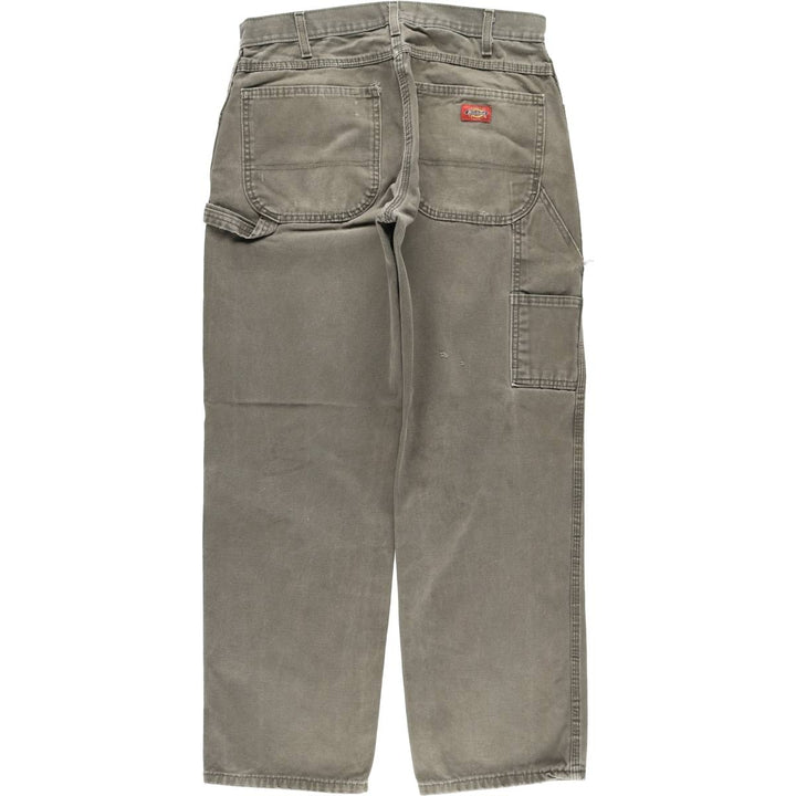 Dickies Duck Painter Pants Men's W32 equivalent cotton Khaki type Vintage Second Hand
