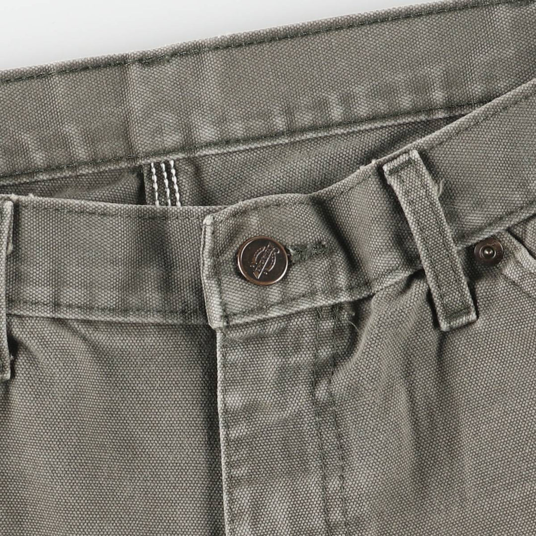 Dickies Duck Painter Pants Men's W32 equivalent cotton Khaki type Vintage Second Hand