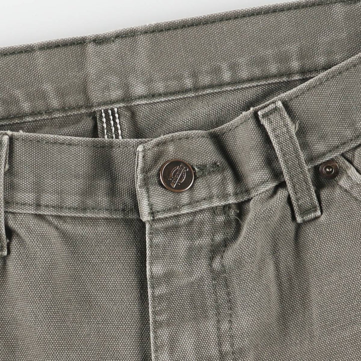 Dickies Duck Painter Pants Men's W32 equivalent cotton Khaki type Vintage Second Hand