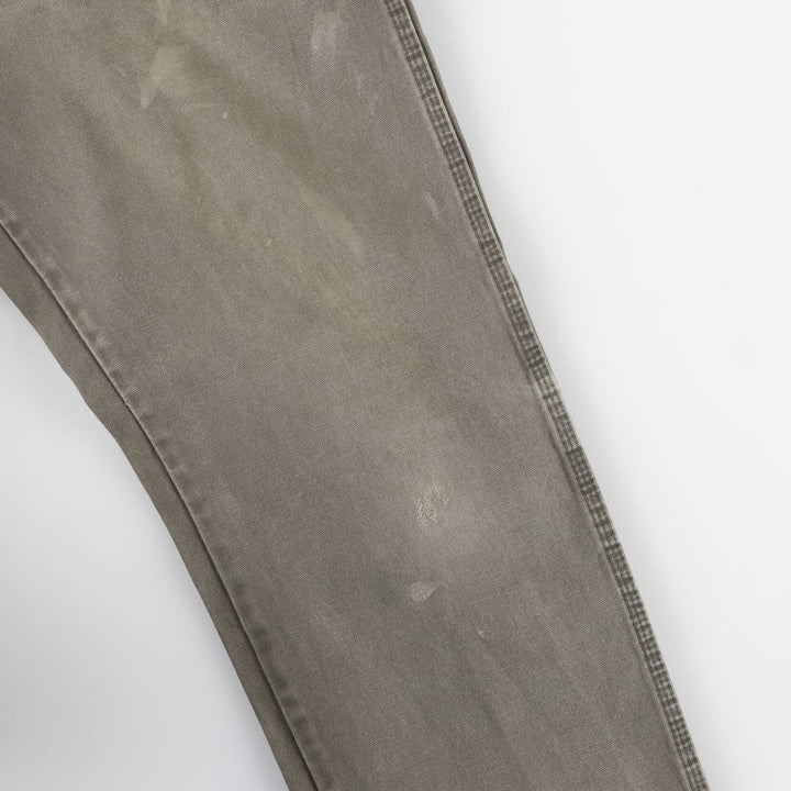 Dickies Duck Painter Pants Men's W32 equivalent cotton Khaki type Vintage Second Hand