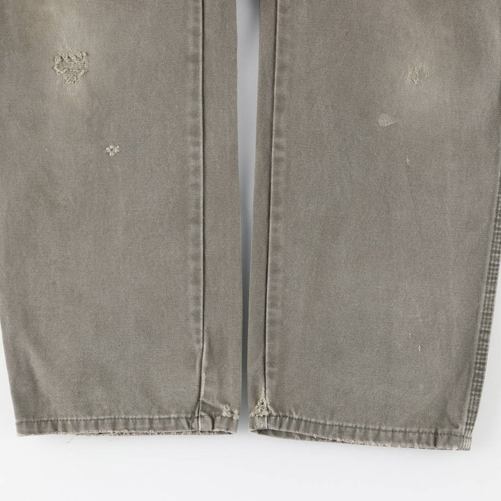 Dickies Duck Painter Pants Men's W32 equivalent cotton Khaki type Vintage Second Hand
