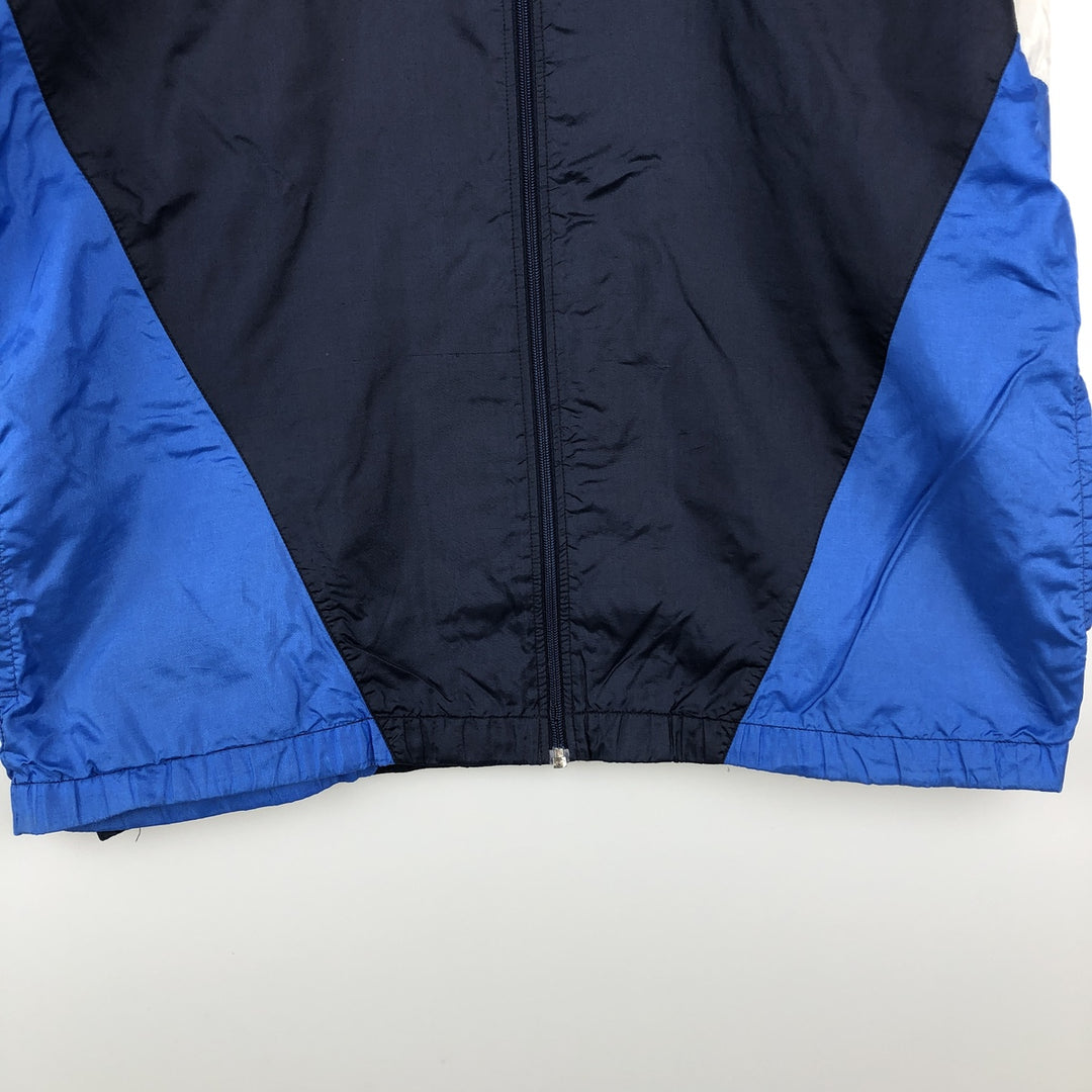 Vintage 90'S Nike silver tag nylon jacket, size M, men's Nylon blue type Vintage Second Hand