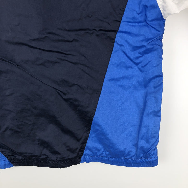 Vintage 90'S Nike silver tag nylon jacket, size M, men's Nylon blue type Vintage Second Hand