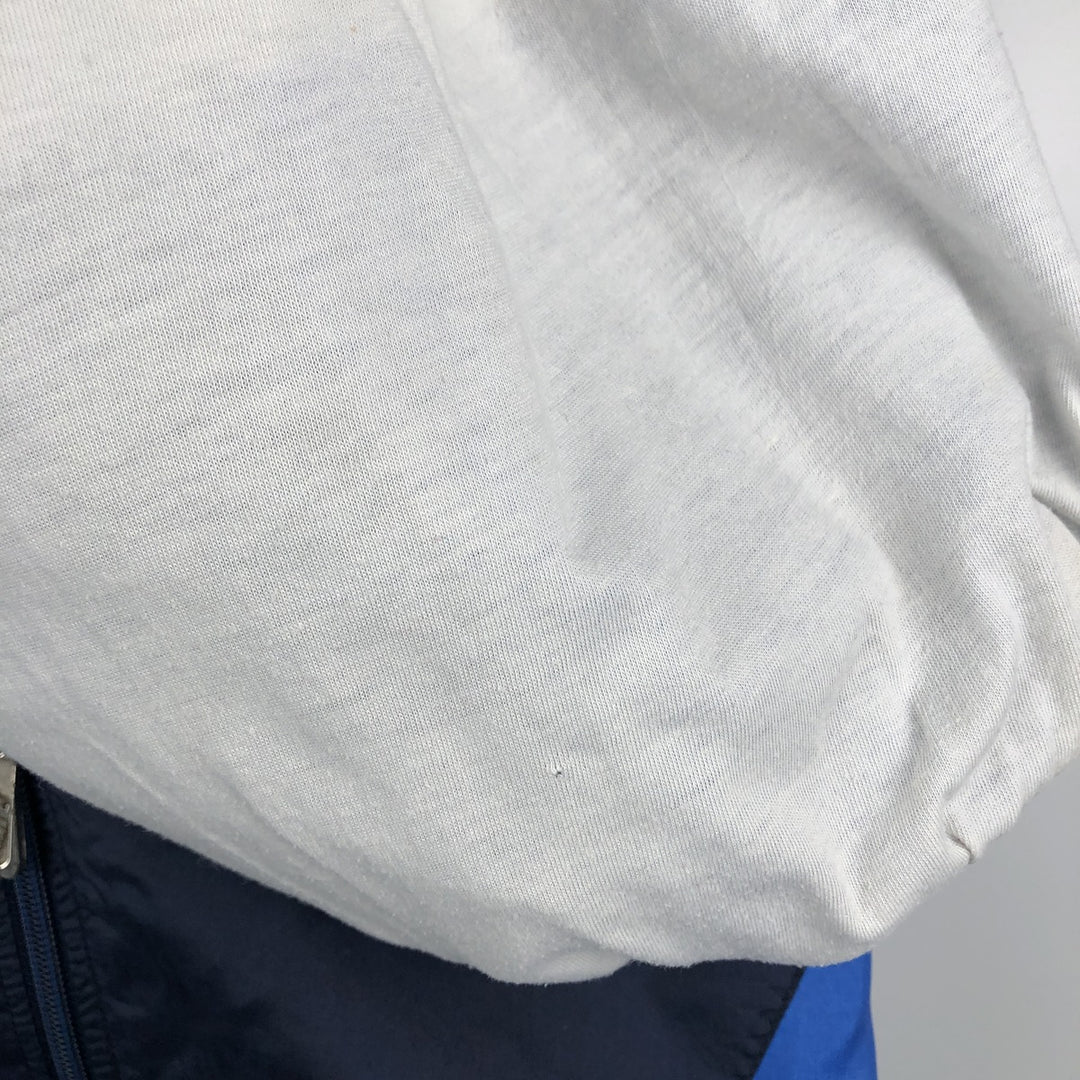 Vintage 90'S Nike silver tag nylon jacket, size M, men's Nylon blue type Vintage Second Hand