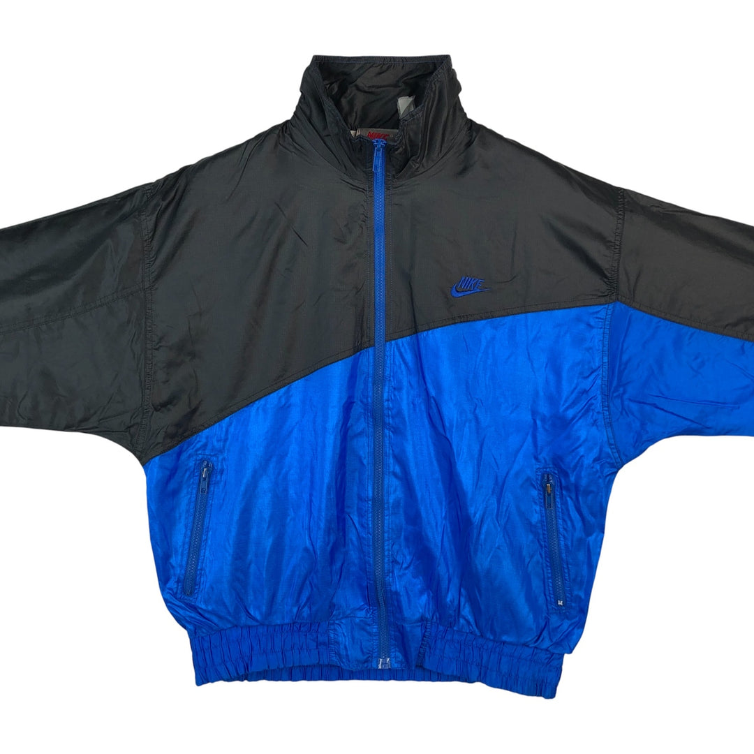 Vintage 90'S Nike silver tag ripstop windbreaker, size M, men's unclear blue type Vintage Second Hand