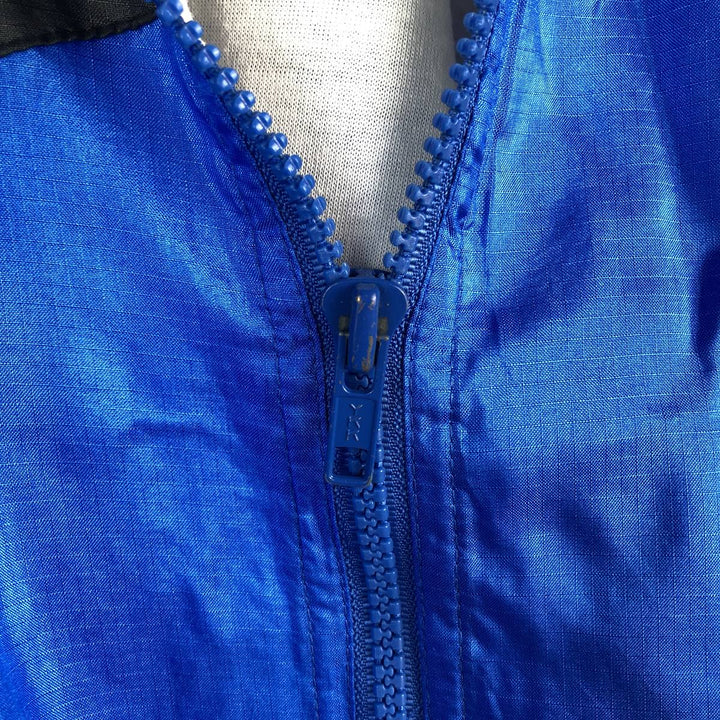 Vintage 90'S Nike silver tag ripstop windbreaker, size M, men's unclear blue type Vintage Second Hand