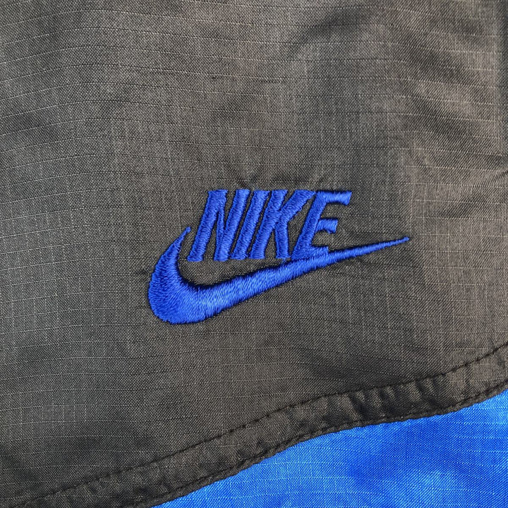 Vintage 90'S Nike silver tag ripstop windbreaker, size M, men's unclear blue type Vintage Second Hand