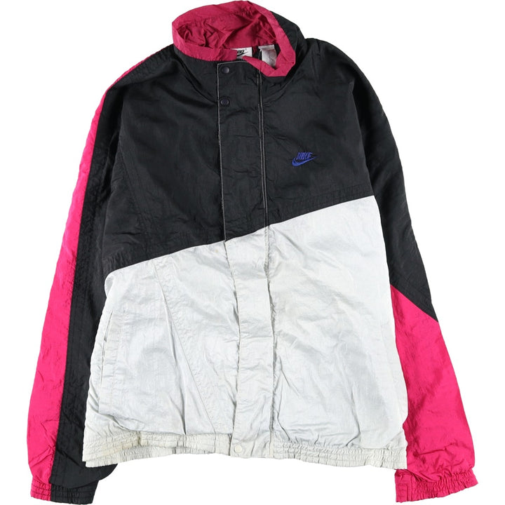 Vintage 90'S Nike Challenge Court Nylon Jacket, Men's XL Nylon black type Vintage Second Hand